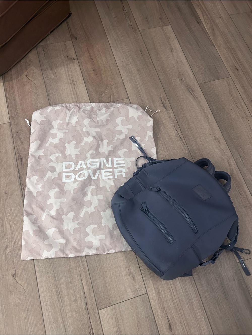 Dagne Dover Medium Indi Diaper Backpack Blue Heron + Accessories